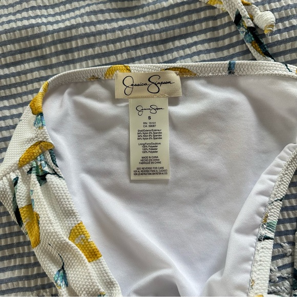 Jessica Simpson Lemon Bikini Set - Picture 3 of 8